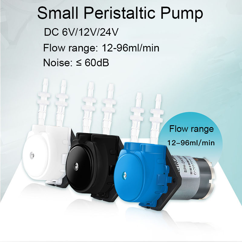 Mini Peristaltic Pump 12V - Petite pompe péristaltique DC 6V/12V/24V, pompe