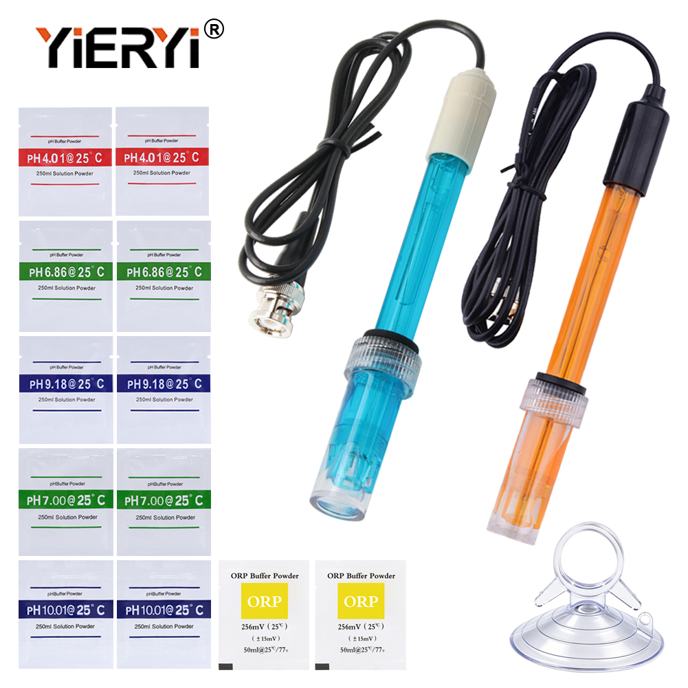 Ph Meter Digital Water Tester - Kit de sondes électrodes Yieryi Ph‑201